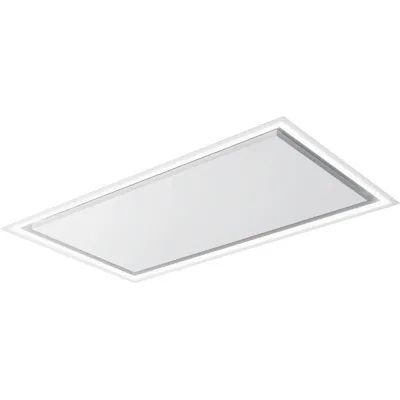Faber Cappa a soffitto HEAVEN PEARL WHITE A90 350.0731.514 finitura bianco opaco da 90 cm