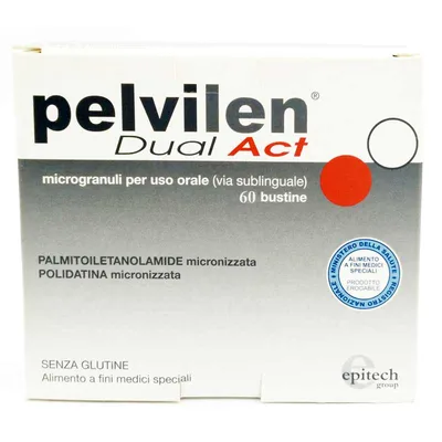 Pelvilen Dual Act Integratore Antinfiammatorio Area Pelvica 60 Bustine