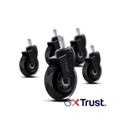 TRUST GXT702 GEL CHAIR WHEELS 25804TRS