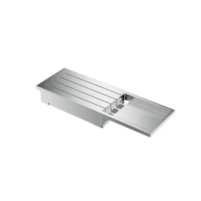 Foster Portacoltelli 8100 712 finitura acciaio inox da 42x14 cm