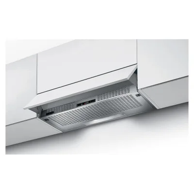 PRONTA CONSEGNA - Faber Cappa da incasso 2156 SRM LG/X A90 315.0547.817 finitura grigio chiaro con griglia acciaio da 90 cm