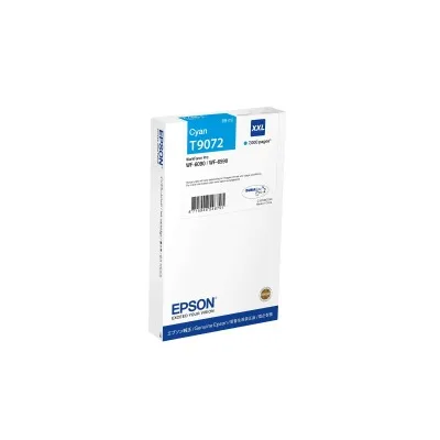 CARTUCCIA ORIGINALE EPSON T9072 C13T907240 CIANO Workforce Pro WF-6090 WF-6590 7K