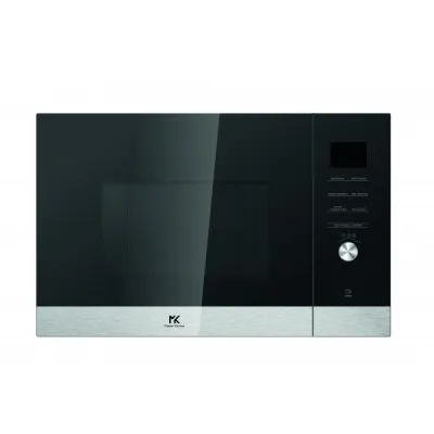 Master Kitchen Forno microonde con grill MKMW 3825-ED BK finitura vetro nero da 60 cm