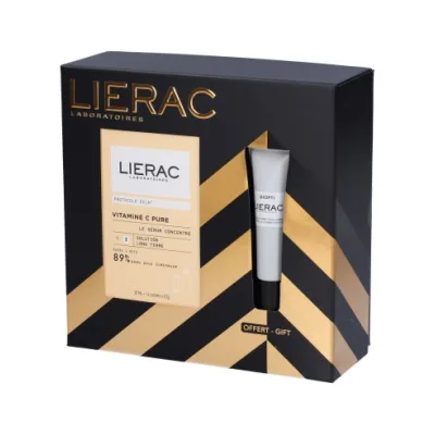 LIERAC SET NATALE PROTOCOLES VITAMIN C SIERO + DIOPTI OCCHIAIE