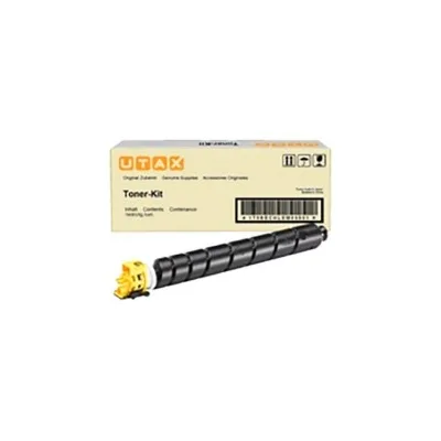TONER ORIGINALE UTAX TRIUMPH ADLER 1T02YPAUT0 UTAX 2508ci CK-8530Y GIALLO 12K