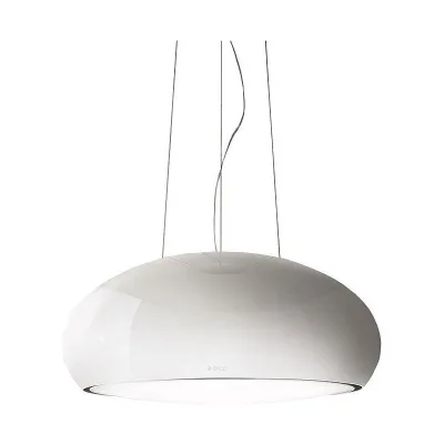 Elica Cappa a sospensione SEASHELL WH/F/80 PRF0024262A finitura bianco perla da Ø80 cm