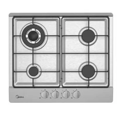 Midea Comfee Piano cottura a gas MIG 406 TCX finitura inox da 60 cm