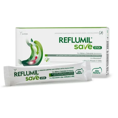 Reflumil save 20 stick 15 ml con edulcorante