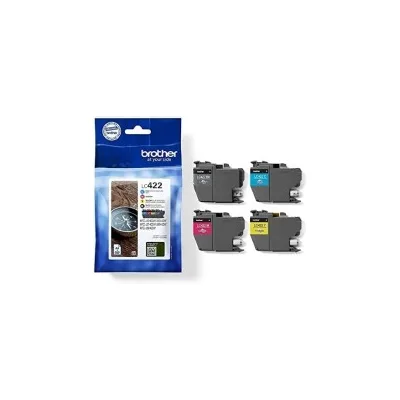 MULTIPACK 4PZ CARTUCCIA ORIGINALE BROTHER LC422VAL LC-422 BKCYM MFC-J5340DW