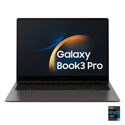 SAMSUNG GALAXY BOOK3 PRO 16" DYNAMIC AMOLED WQXGA+ i7-1360P 2.2GHz RAM 16GB-SSD 512GB M.2 NVMe-WI-FI 6E-WIN 11 PROF GRIGIO (NP96