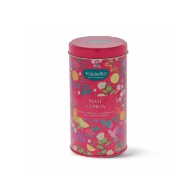NEAVITA TISANA MATE' LEMON IN BARATTOLO FUCSIA TROPICAL DETOX