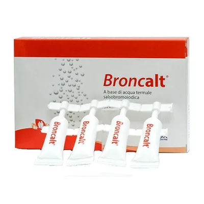 Broncalt Strip Soluzione Irrigazione 10 Flaconcini 5 ml