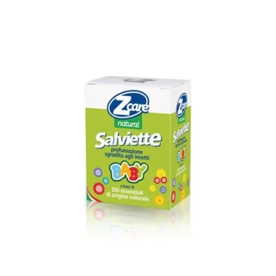 ZCARE NATURAL BABY SALVIETTE ANTIZANZARA 10PZ
