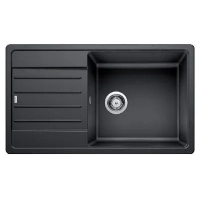 Blanco Lavello una vasca con gocciolatoio LEGRA XL 6 S 1523326 finitura antracite da 86x50 cm - Sopratop