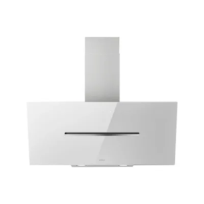 Elica Cappa a parete SHY-S WH/A/90 PRF0166935 finitura vetro bianco da 90 cm