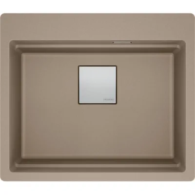 Franke: Lavello una vasca da Incasso KNG PRO 610-53 FTL 114.0751.847 finitura oyster da 59 cm