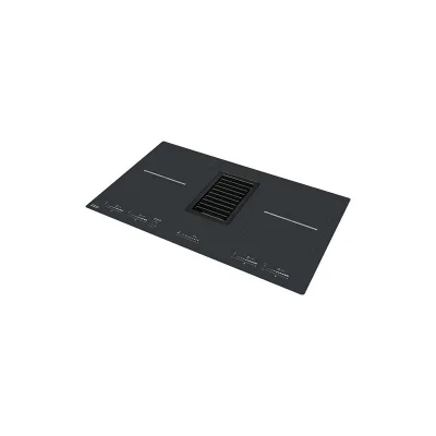 PRONTA CONSEGNA - Franke Piano cottura induzione con cappa integrata Mythos 2-gether FMY 839 HI 340.0597.249 finitura cristallo nero da 83 cm