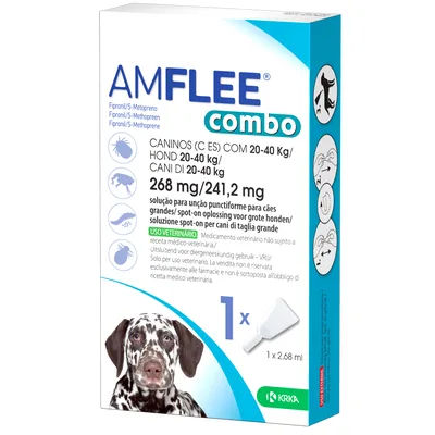 AMFLEE COMBO*3PIP268MG+241,2 VET