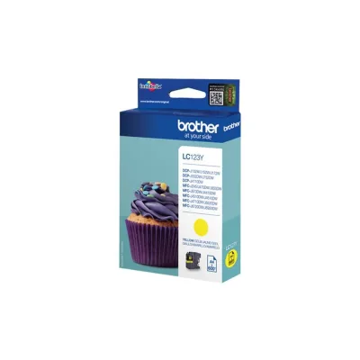Cartucce Brother LC-123 - Giallo