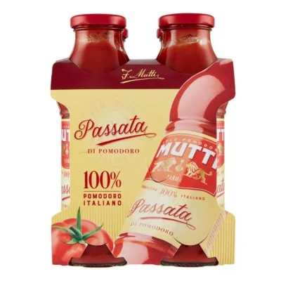 Mutti Passata di Pomodoro 4x400 gr