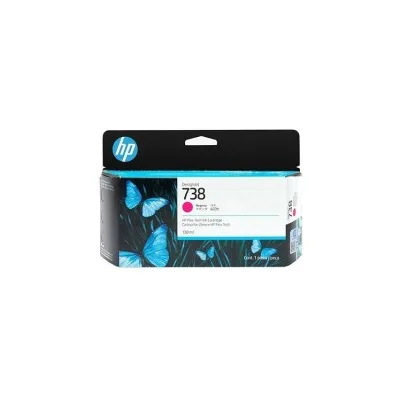 CARTUCCIA ORIGINALE HP MAGENTA 498N6A 738 DesignJet T850 T950 36-Zoll 130ml