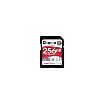 KINGSTON TECHNOLOGY 256GB CANVAS REACT PLUS SDXC U3 V60 SDR2V6/256GB