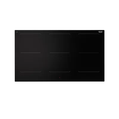 De Longhi Piano cottura a induzione SLI 906 in vetroceramica nero da 90 cm