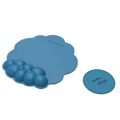 MUITOMAS MUITOMAS MOUSEPAD SAUCER BLUE MOUSEPADBL