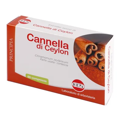 Kos Cannella Estratto Secco Integratore Alimentare 60 Compresse