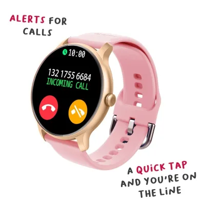 CELLY 1.28 ROUND SMARTWATCH MOON PINK TRAINERMOONPK
