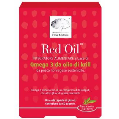 Red Oil Integratore Olio di Krill 60 Capsule