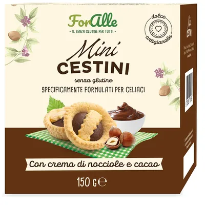 Foralle minicestini crema nocciona & cacao 150 g