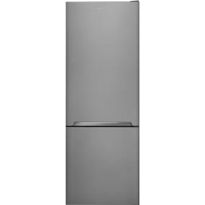 Smeg Frigorifero combinato a libera installazione FC48XNE finitura Pet Inox Look da 70 cm