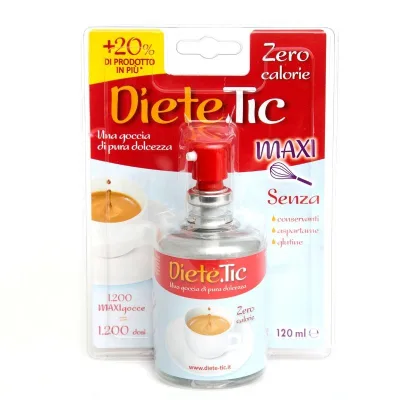 DIETE TIC MAXI 120 ml DOLCIFICANTE LIQUIDO senza glutine