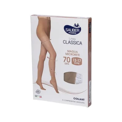 SAUBER COLLANT 70D MICRORETE NEUTRO BEIGE TG.4