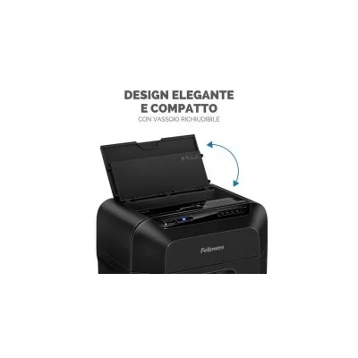 Distruggidocumenti automatico Fellowes AutoMax 80M 4621501 con taglio mini Alimentazione automatica 80 fogli