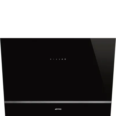 Smeg S Cappa a parete KV28N finitura vetro nero da 80 cm - IN PROMOZIONE FINO AL 6/07