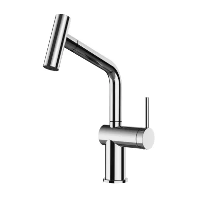Gessi Miscelatore monocomando con doccetta estraibile Inedito Collection 60425 031 finitura cromato - IN PROMOZIONE FINO AL 6/07