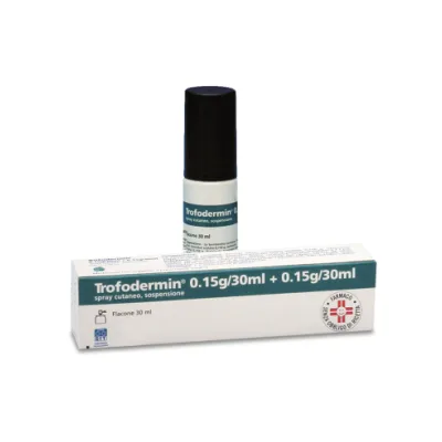 TROFODERMIN SPRAY CUTANEO 30ML 5%+5%
