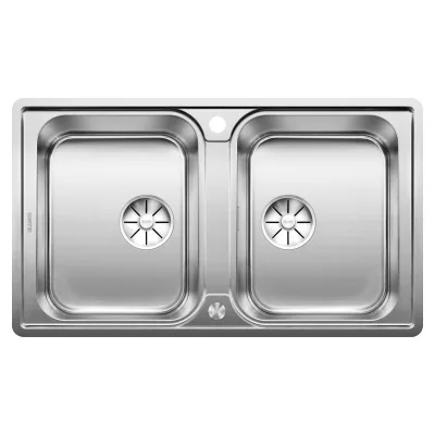 PRONTA CONSEGNA - Blanco | Lavello una vasca con gocciolatoio CLASSIMO XL 6 S-IF 1525327 in acciaio inox da 100x50 cm - Sopratop/Filotop