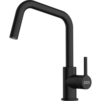 Franke: Miscelatore monocomando Lina U Doccia 115.0728.477 finitura black matt