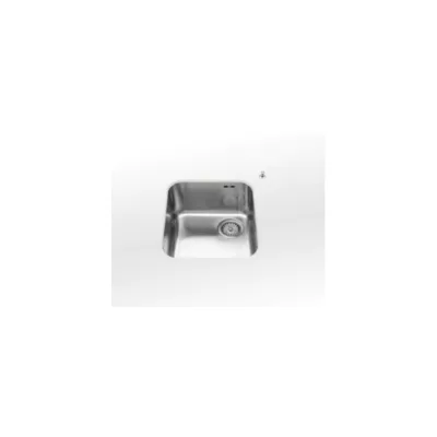 Alpes Vasca sottotop VS 40/35-D in acciaio inox da 40x45 cm