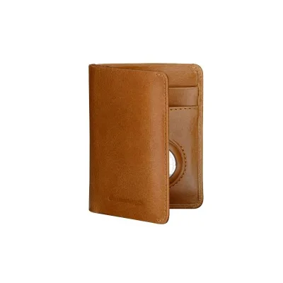 DBramante 1928 BILLUND - AIRTAG SLIM WALLET - TAN BIATGT001679