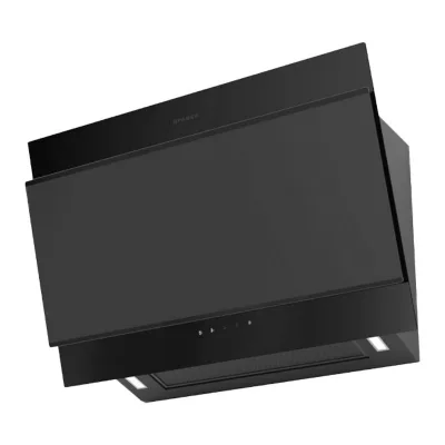 Faber Cappa a parete TRUE DOUBLE BLACK F80 330.0697.028 finitura nero da 80 cm