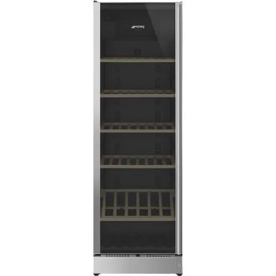 Smeg Cantina vino a libera installazione SCV115GS finitura acciaio inox da 60 cm