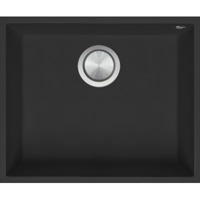 Barazza Lavello sottotop a una vasca SOUL 1QSO61NS finitura b_granite nero da 50x40 cm - IN PROMOZIONE FINO AL 6/07