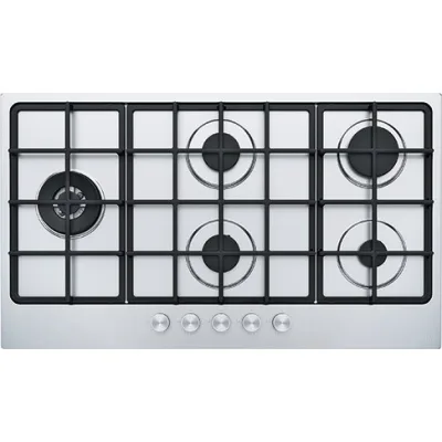 Franke: Piano cottura a gas FHSM 905 4G DCL XS C 106.0554.401 finitura inox satinato da 88 cm
