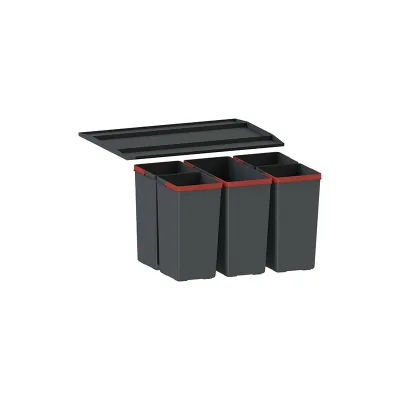 Franke Unità raccolta differenziata Easysort 600-1-4 121.0494.194 da 60 cm (5 bidoni)