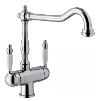 Schock Miscelatore 3 vie a doppio comando AQUAPURA STYLE SXSTY380 finitura cromato