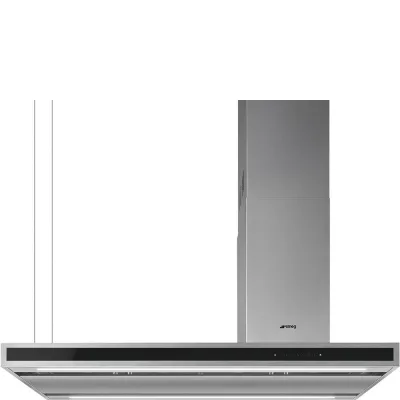 Smeg S Cappa aspirante a isola KLTI12L4X finitura acciaio inox da 120 cm - IN PROMOZIONE FINO AL 6/07